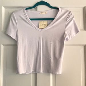 Basic white T-shirt